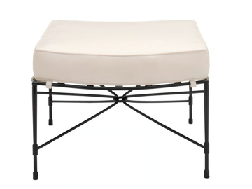 AMALFI - Stainless steel footstool by JANUS et Cie - view 3